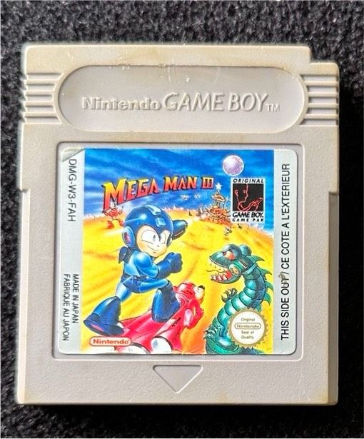 Nintendo Gameboy Spiel Mega Man 3 in Hünxe