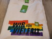 NEU: VfL Wolfsburg Vielfalt Tshirt 4XL Pride Fußball Frauen Herre Niedersachsen - Braunschweig Vorschau