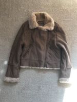 Jacke Mädchen Größe 134 C&A beige Fellimitat Baden-Württemberg - Ravensburg Vorschau