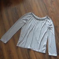 Graues Langarm Shirt Esprit mit Applikation am Ausschnitt Gr. XL Nordrhein-Westfalen - Menden Vorschau