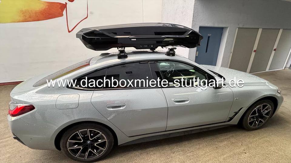 Thule Dachbox Dachträger Miete Leihen Vermietung Verleih Skibox in Stuttgart