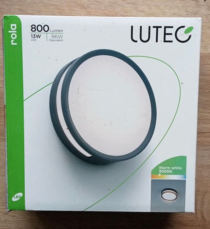 Lutec - Rola - LED Außenwandleuchte - 800 Lumen - neu in Berlin