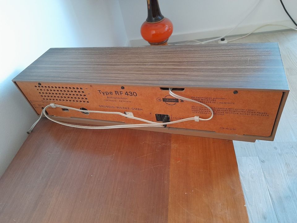 Grundig RF 430 Radio – 70er-Jahre – Holz in Laer