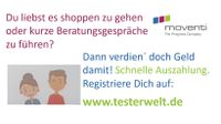 Schnelle Bezahlung: Tester (m/w/d) gesucht: Trostberg und Umland Bayern - Trostberg Vorschau