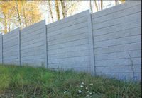 Betonzaun Beton-Sichtschutz mit Lieferung und Montage 2 m Hoch Berlin - Reinickendorf Vorschau