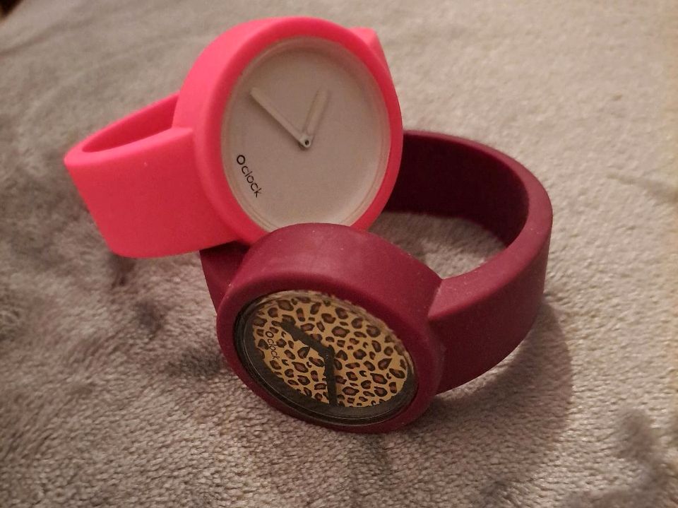 O Clock Uhr Uhren Armbänder Leopard pink lila austauschbar in  Rheinland-Pfalz - Landau in der Pfalz | eBay Kleinanzeigen ist jetzt  Kleinanzeigen
