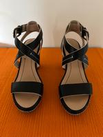 Marco Polo Absatz Sandalen Gr.38, Leder, schwarz Bayern - Erdweg Vorschau