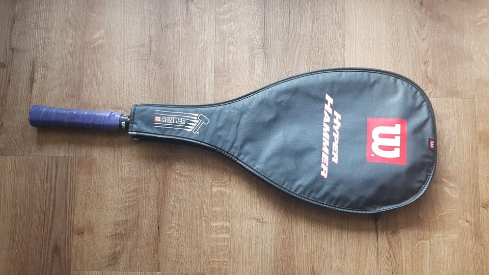 Squash Schläger Wilson Hyper Carbon 165 Gramm mit Schutzhülle in Vechta