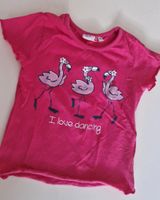 Süßes Flamingo Shirt Gr. 92 Hessen - Obertshausen Vorschau