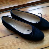 Unützer Ballerinas 39,5 Velourleder navy Berlin - Mitte Vorschau