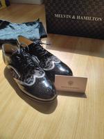 Melvin & Hamilton -  Lackschuhe mit Silber Leoparden Applikation Rheinland-Pfalz - Trier Vorschau