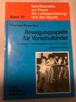 Buch: Bewegungsspiele für Vorschulkinder von 1986 Saarland - Illingen Vorschau