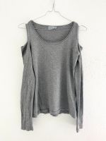 Pullover Oberteil Damen Langarm Grau Cut Out S 36 M 38  Frühling Nürnberg (Mittelfr) - Südstadt Vorschau