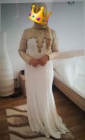 Abiye/Abendkleid/Nikah/Kleid weiß-gold, 40-42 Nordrhein-Westfalen - Herne Vorschau