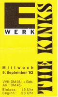 The Kinks, 1992, Köln Elberfeld - Elberfeld-West Vorschau