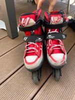 Inline Skates verstellbar 33 - 37 inkl Schützer Bayern - Kirchseeon Vorschau