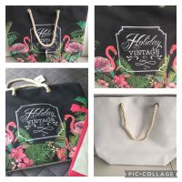 Strandtasche Badetasche Tasche Shopping-Bag Bast Floral Urlaub Bayern - Baar-Ebenhausen Vorschau