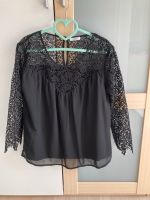 Weich fließend Only Bluse schwarz Spitze Gr. 36 S Bayern - Augsburg Vorschau