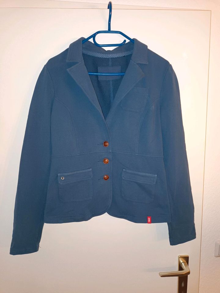 Esprit Jacket blau XL mit Holzknöpfen in Potsdam