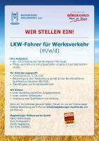 LKW-Fahrer für Werksverkehr (m/w/d) Sachsen-Anhalt - Magdeburg Vorschau