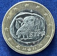1€ Münze "Eule" "2002" Leipzig - Paunsdorf Vorschau