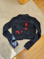 GAP Damen kurze Jeansjacke mit Blumenstickerei, XXS Mitte - Wedding Vorschau