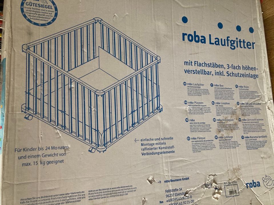Roba Laufgitter 100x 100 cm in Wettin-Löbejün