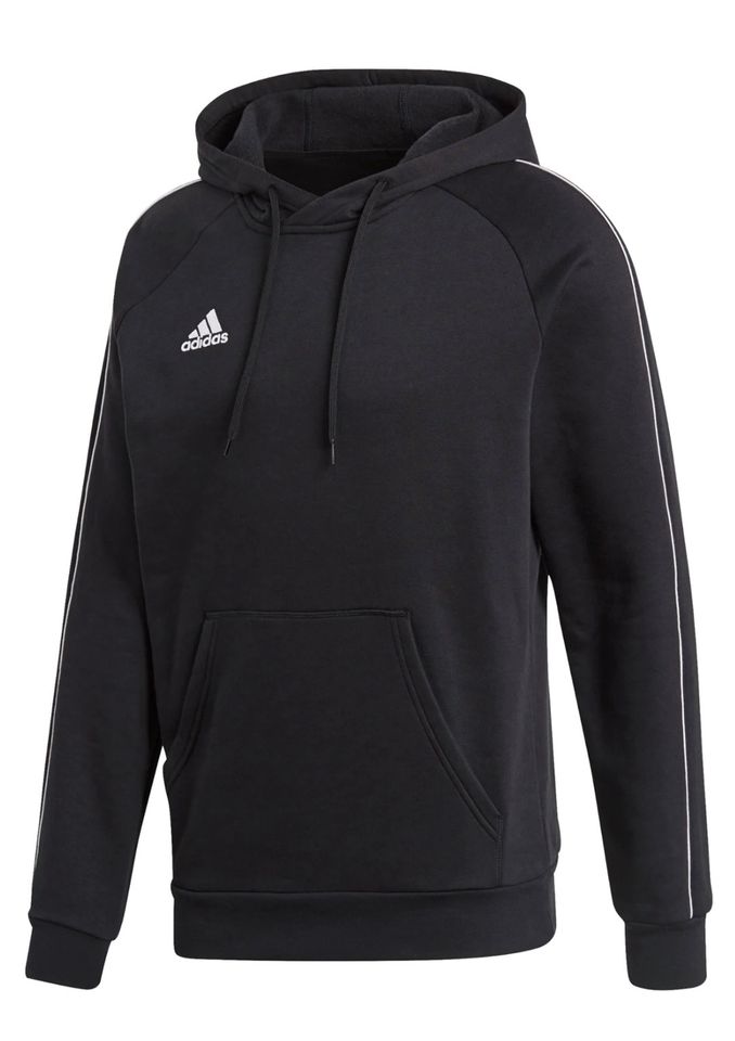 Adidas Core 18 Hoodie Kapuzenpullover schwarz S in Herne