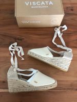 Brautschuhe Sandalen weiß Creme boho vintage schnürsandale 38 Baden-Württemberg - Ammerbuch Vorschau