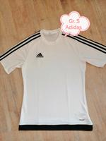 Weißes Adidas T-Shirt Gr. S Junge Sachsen - Dippoldiswalde Vorschau
