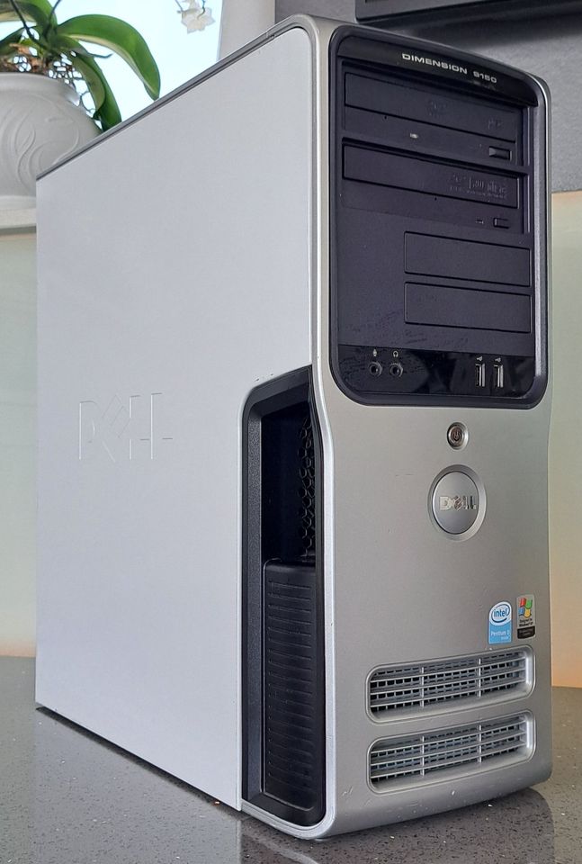 Dell Retro PC - Intel Pentium D - Retro Gaming - HD4350 in Battenberg (Pfalz)