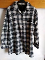 Bluse Gr.46 Flanell Flanellhemd schwarz grau kariert Hemdjacke Sachsen - Dippoldiswalde Vorschau