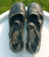 Rieker Sandalen Leder Antistress Gr. 38 Bequem Wellness Nordrhein-Westfalen - Wermelskirchen Vorschau