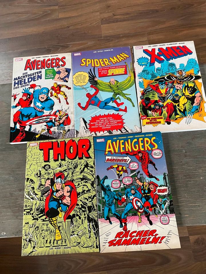 5 mal Marvel Classics Sammelbände in Neustadt an der Weinstraße