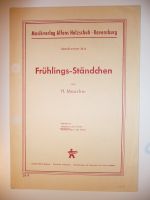 Noten "Frühlings-Ständchen" für Akkordeon I und II Baden-Württemberg - Ditzingen Vorschau