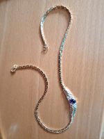 Halskette mit lila Stein Bayern - Gaimersheim Vorschau