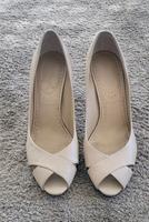 5th Avenue leder peep toes high heels pumps 41 nude Bayern - Baiersdorf Vorschau