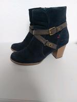 Tom Tailor Stiefeletten,Stiefel Gr.40 echt Nubuk Leder blau To Nordrhein-Westfalen - Sankt Augustin Vorschau