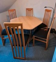 Tisch Esszimmertisch mit 6 Stühlen Niedersachsen - Hilgermissen Vorschau