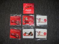 6x Coca Cola Magnete und 1x Ansteckpin Niedersachsen - Garbsen Vorschau