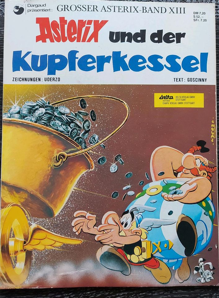 Asterix und der kupferkessel Band XIII in Eppelheim