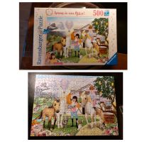 Puzzle 500 Ravensburger Victoria und Sarina Pferde Hof Münster (Westfalen) - Handorf Vorschau