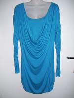 Body Flirt Blau Shirt Wasserfallkragen Gr.40/42 Longshirt Berlin - Neukölln Vorschau