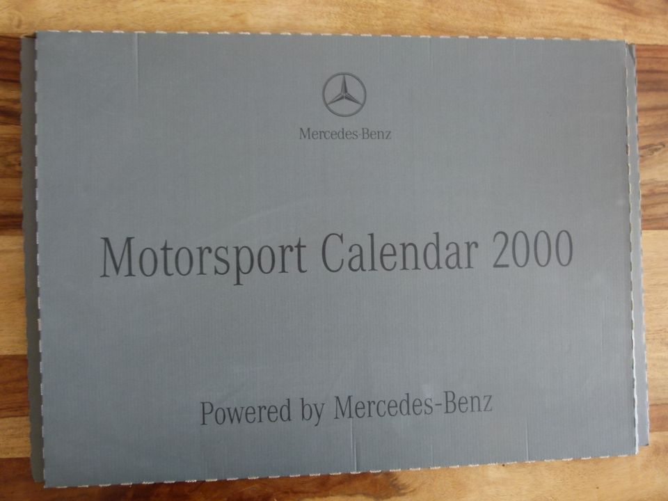 6x Mercedes Kalender Bereich Motorsport "DTM / Formel 1" in Stuttgart