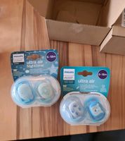 Philips Avent Schnuller 6-18 Monate ultra air nighttime blau Nordrhein-Westfalen - Kirchlengern Vorschau