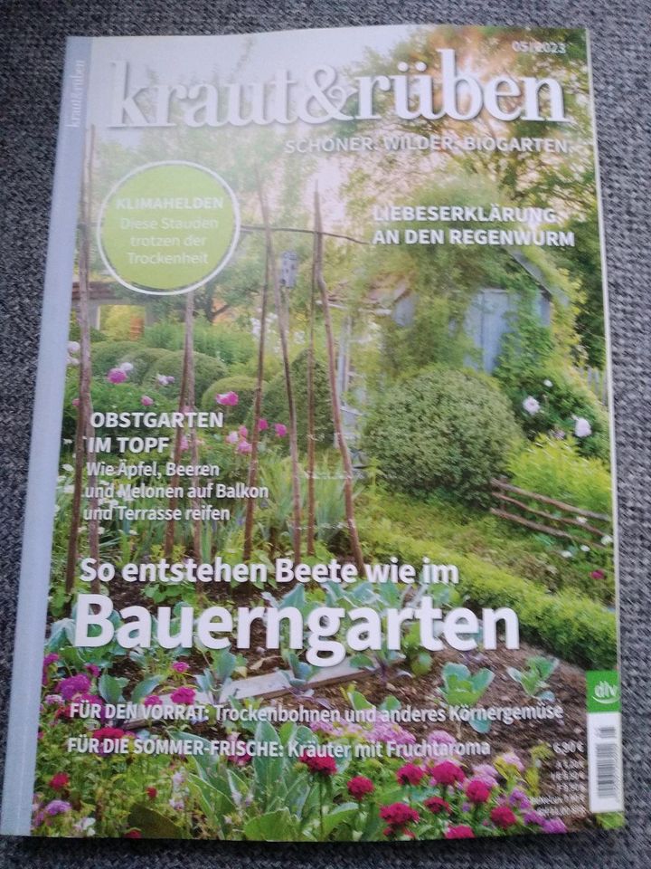 9 Gartenzeitschriften "Kraut & Rüben" Gartenzeitung Gartenzeitsch in Twist