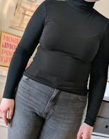 Shirt Rollkragen, schwarz, Größe M, Amisu Sachsen - Freital Vorschau
