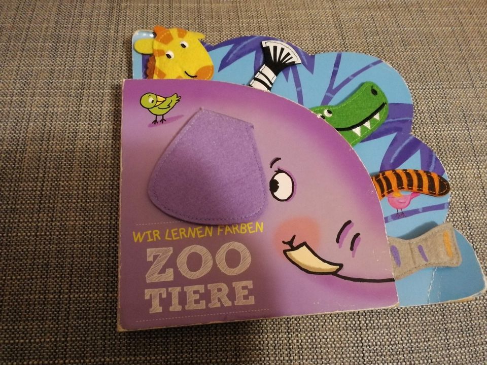 Wir lernen Farben Zootiere Buch für Babys und Kleinkinder Tiere in Berlin