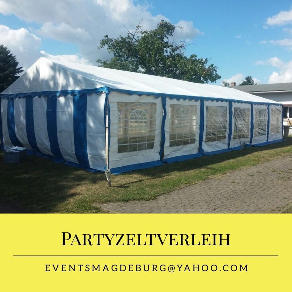 Partyzeltverleih 6m x 12m Zelt in Magdeburg