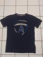 automobili LAMBORGHINI T-Shirt Kinder Gr. 15-16 Jahre blau weiß Baden-Württemberg - Herrenberg Vorschau